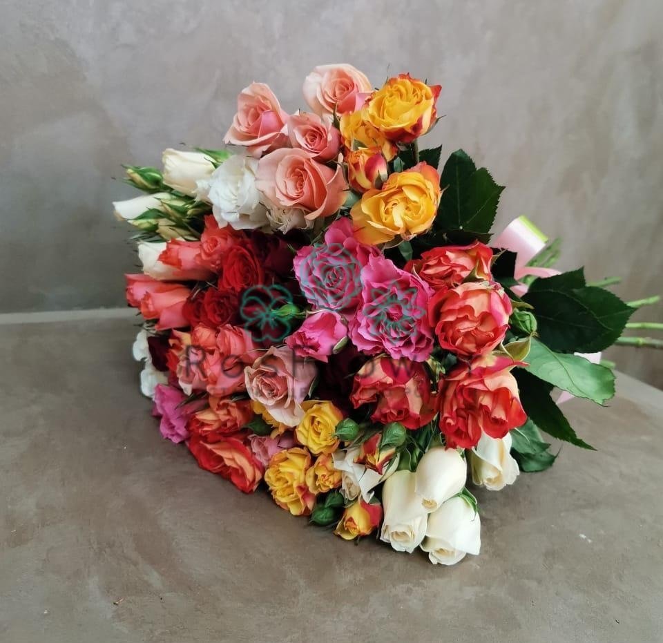 Букет цветов из: Розы в Родниках Московской области