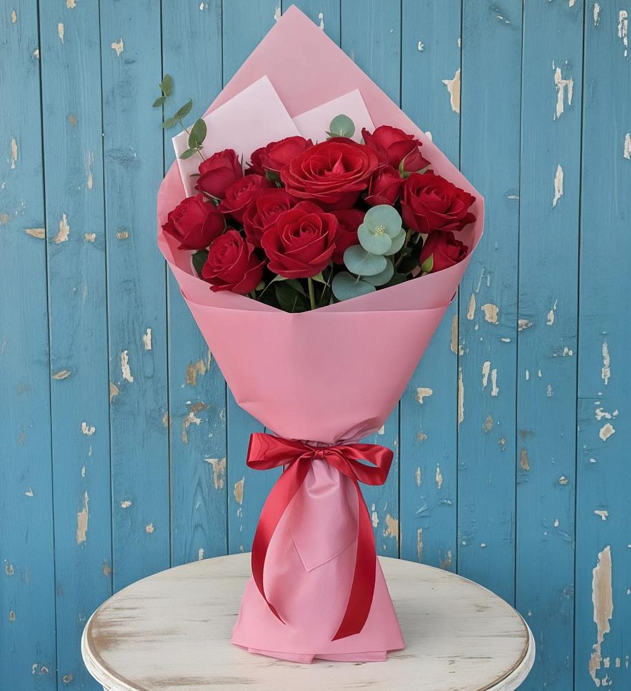 Букет цветов из: Розы в Родниках Московской области