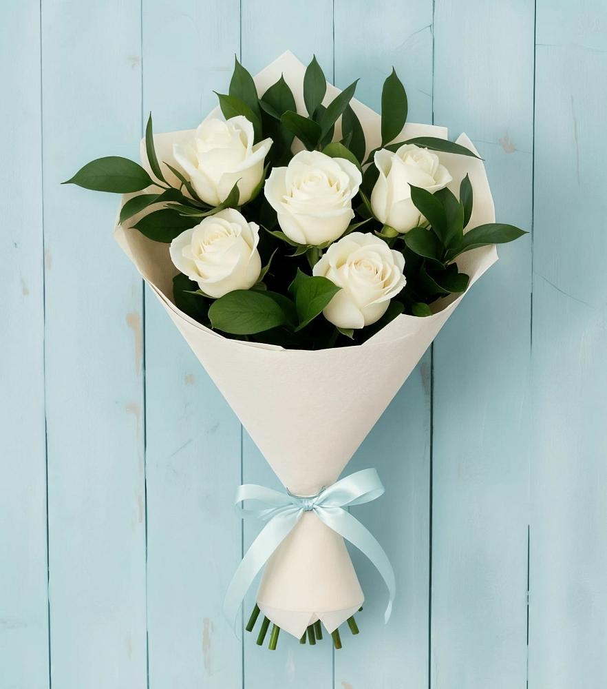 Букет цветов из: Розы в Родниках Московской области