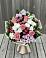Букет цветов из: Альстромерии, Гвоздики, Розы и Хризантемы в Родниках Московской области