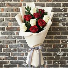 Букет цветов из:  Розы в Родниках Московской области