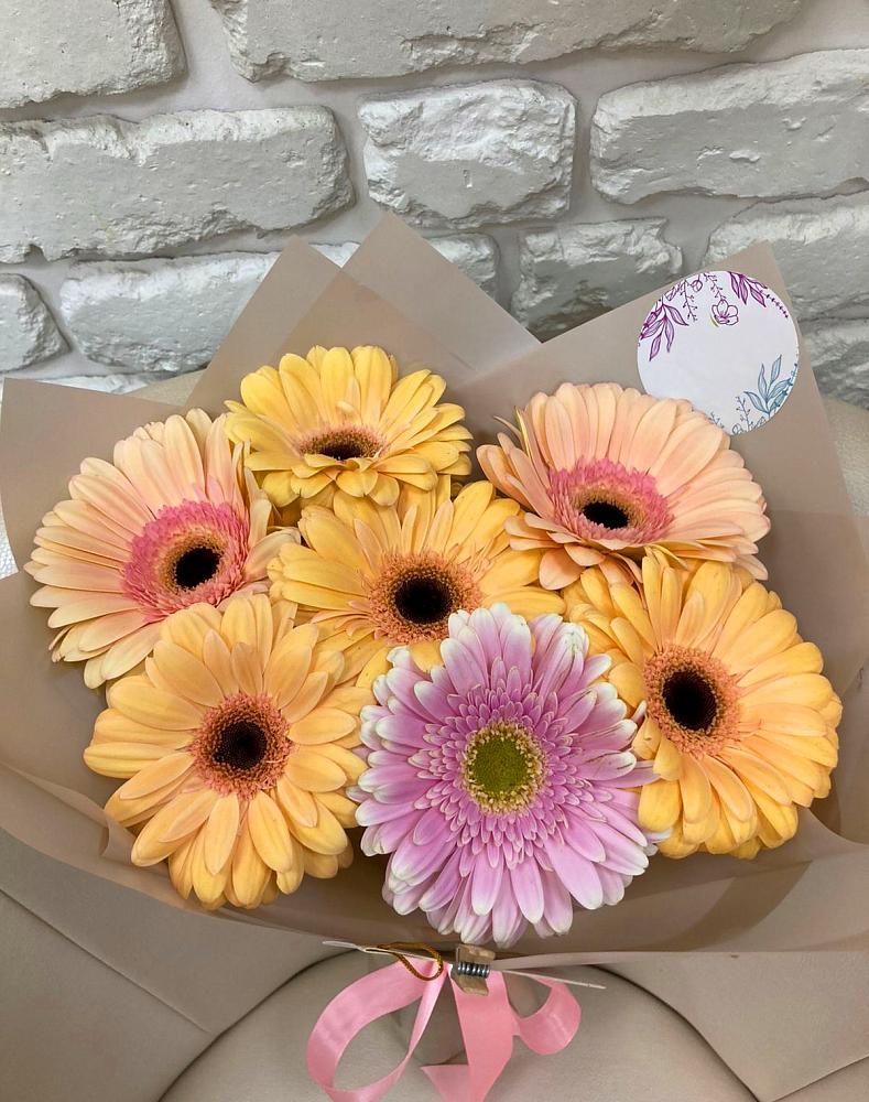 Букет цветов из: Герберы в Родниках Московской области