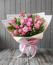 Букет Розовый кустик #REPLACE_PRED# Родниках Московской области