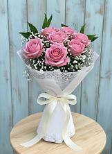 Букет цветов из:  Розы в Родниках Московской области
