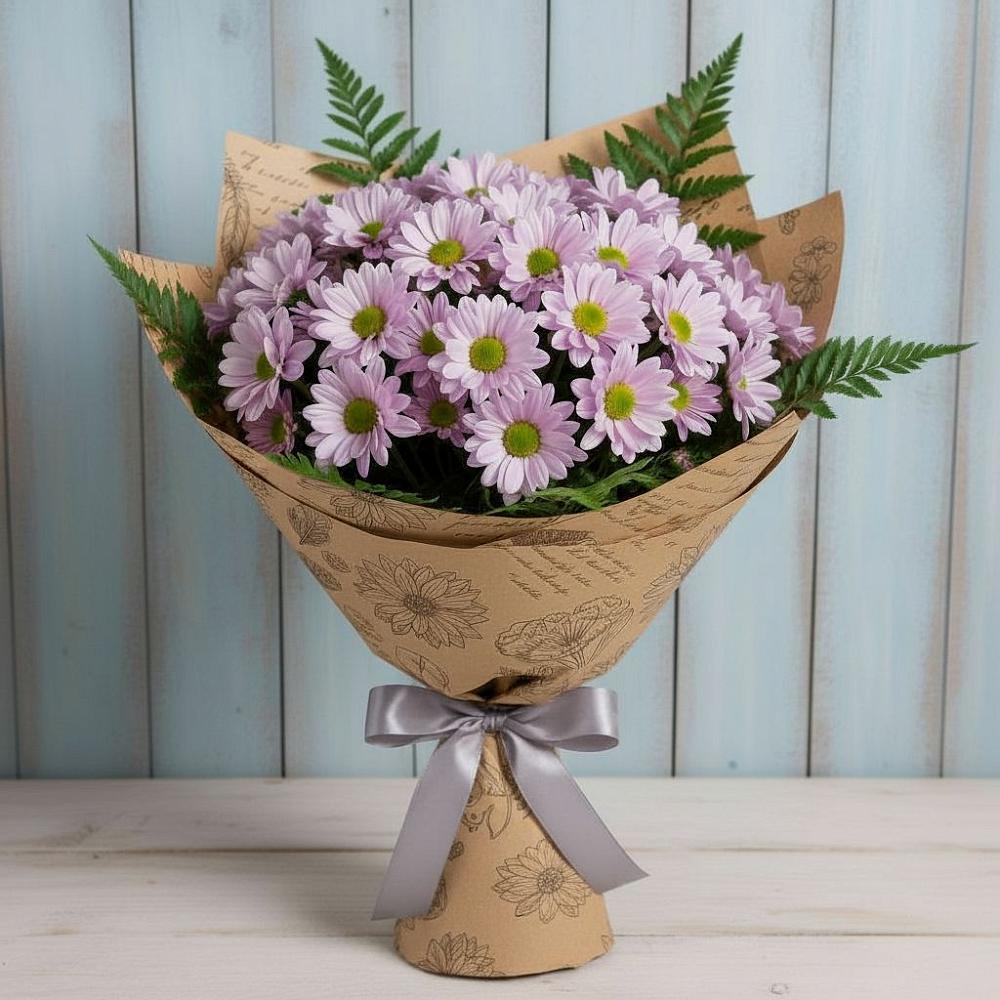 Букет цветов из: Хризантемы в Родниках Московской области