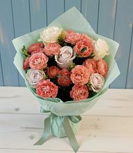 Букет цветов из:  Розы в Родниках Московской области
