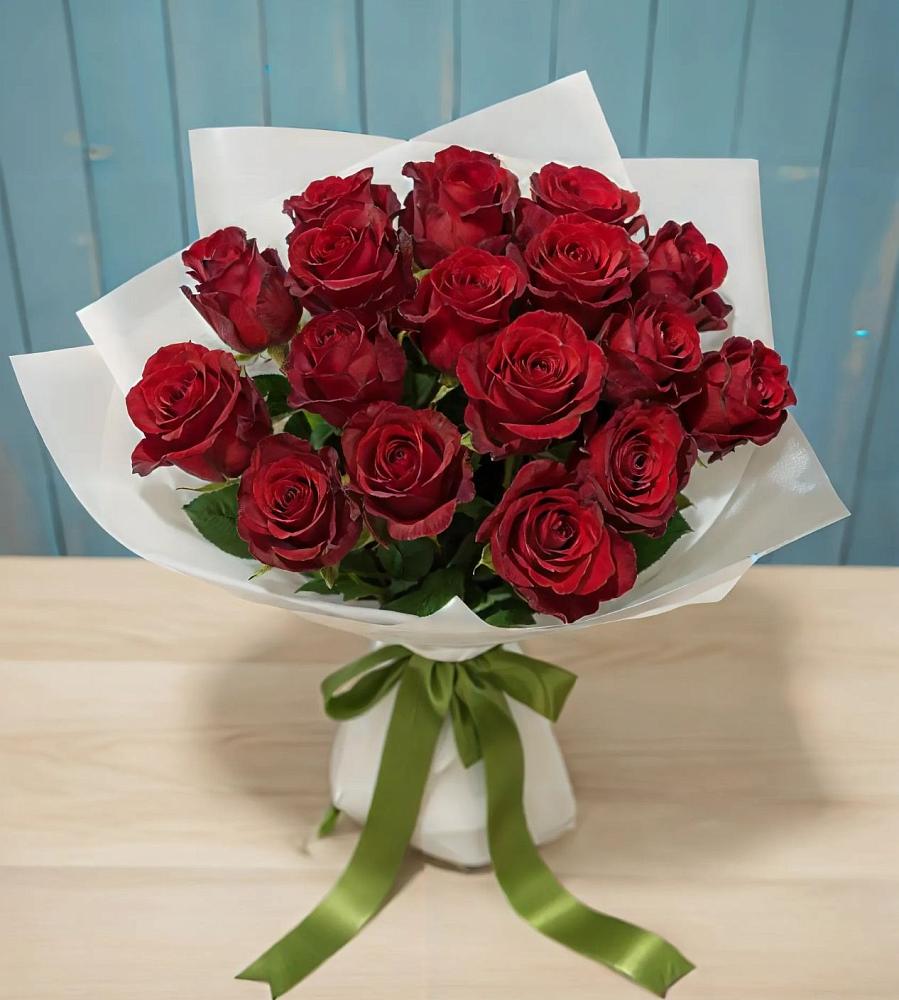 Букет Красные розы в Родниках Московской области