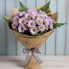 Букет цветов из:  Хризантемы в Родниках Московской области