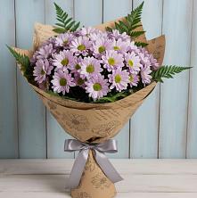 Букет цветов из:  Хризантемы в Родниках Московской области