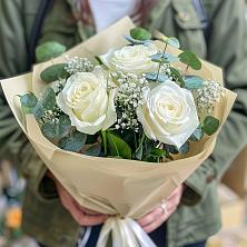 Букет Нежные грёзы в Родниках Московской области Букет цветов из: Розы в Родниках Московской области