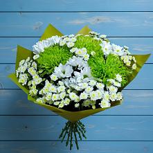 Букет цветов из:  Хризантемы в Родниках Московской области