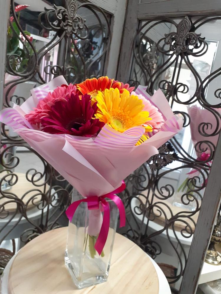 Букет цветов из: Герберы в Родниках Московской области