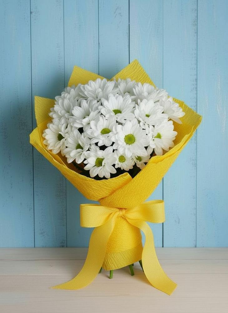 Букет цветов из: Хризантемы в Родниках Московской области