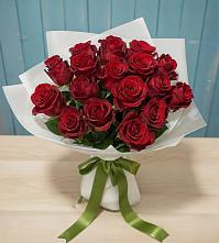 Букет Красные розы в Родниках Московской области