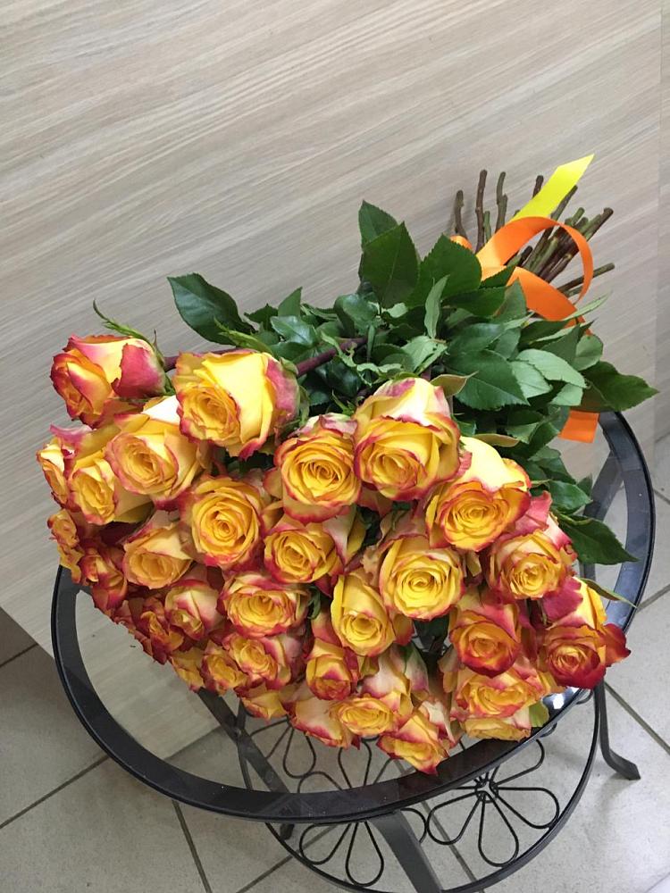 Букет Желтые розы в Родниках Московской области