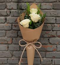 Букет цветов из:  Розы в Родниках Московской области