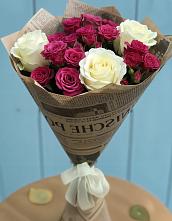 Букет цветов из:  Розы #REPLACE_PRED# Родниках Московской области