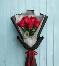 Букет цветов из:  Розы в Родниках Московской области