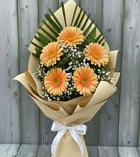 Букет цветов из:  Герберы в Родниках Московской области